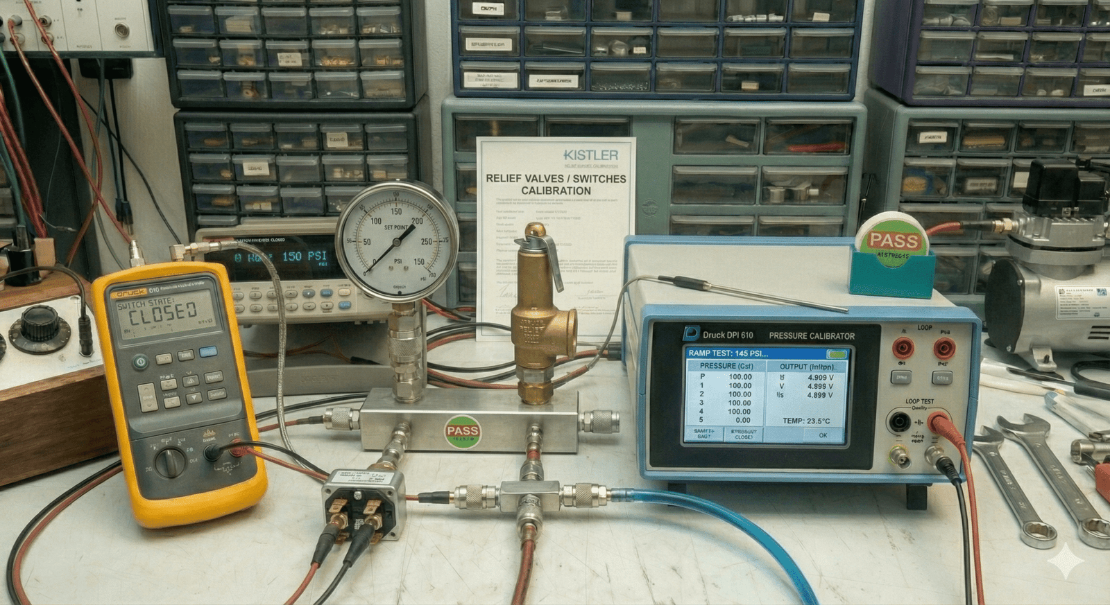 Relief Valves and Switches