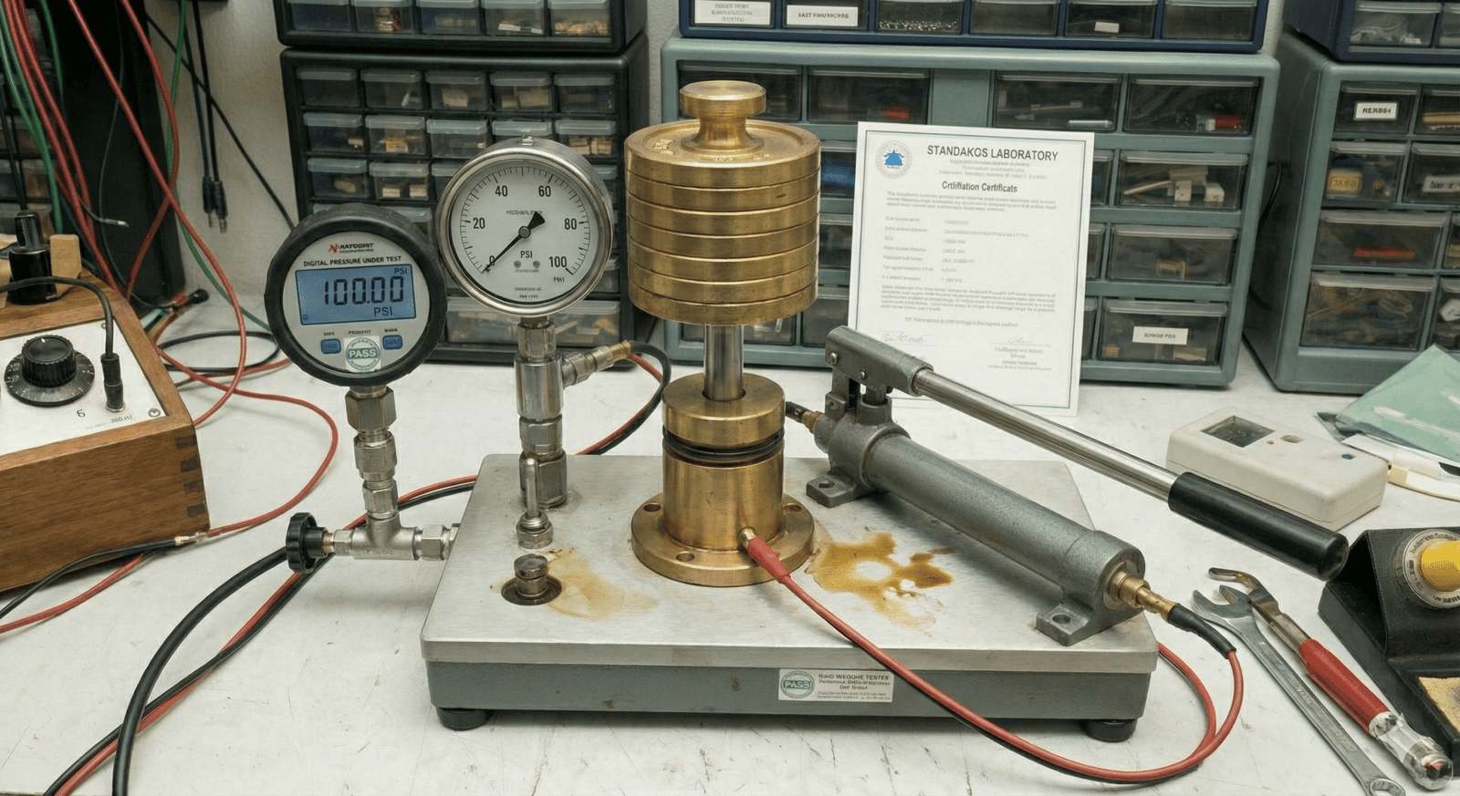 Dead Weight Tester Calibration